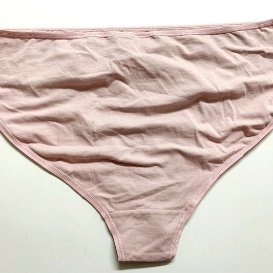 NWOT Calvin Klein Women's Cotton Bikini Panty 1X Pink