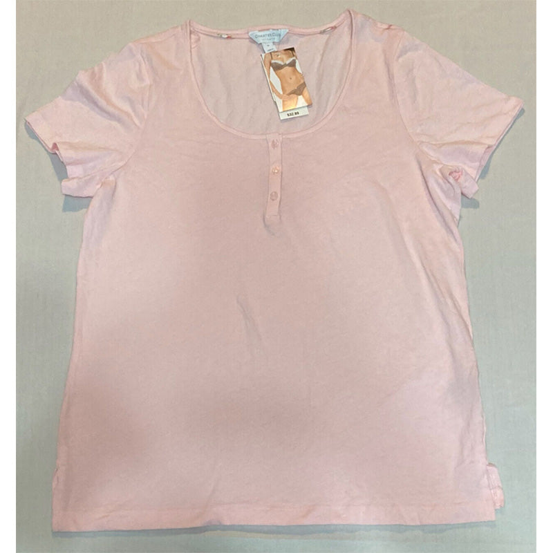 Charter Club T-Shirt Pajama Top Pink M