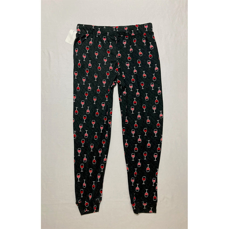 Unbranded Pajama Pants Wine Black XL