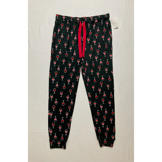 Unbranded Pajama Pants Wine Black XL