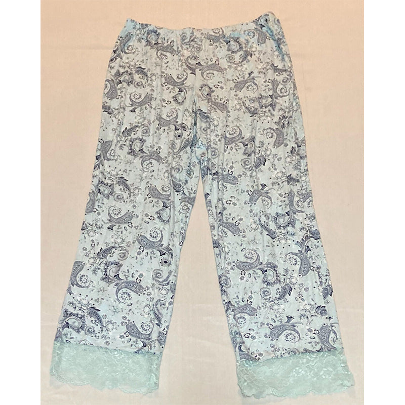 Charter Club Women's Pajama Pants Blue L