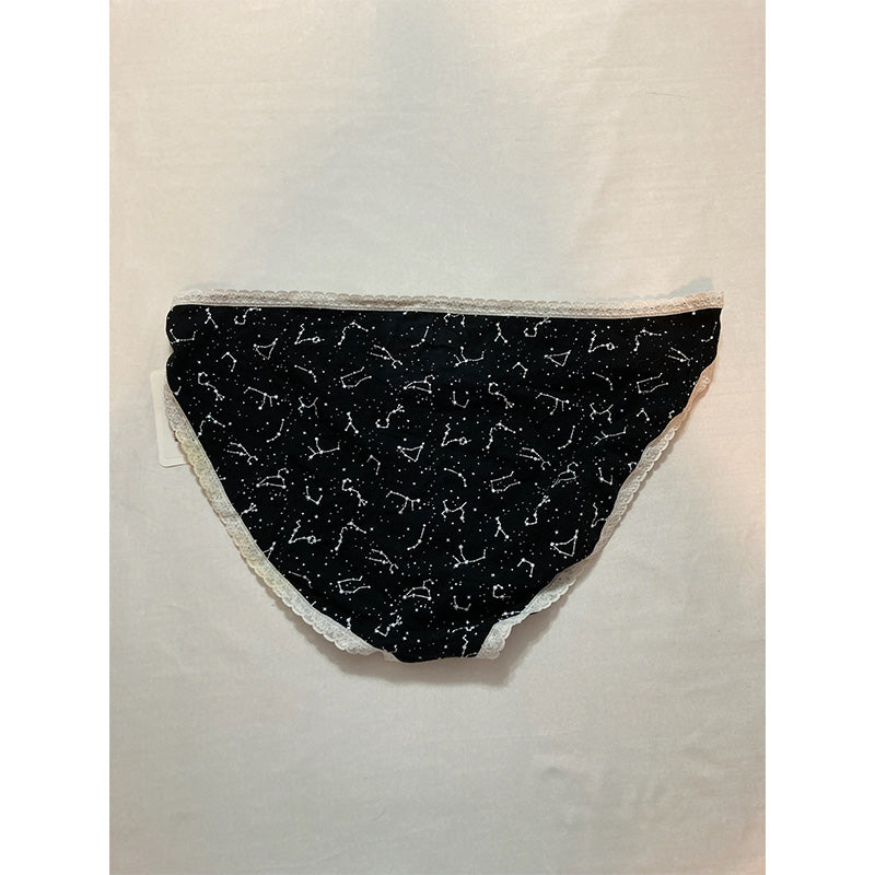 NWD Jenni Lace Trim Bikini Underwear Black 2XL
