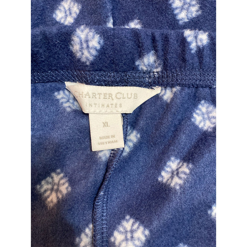 Charter Club Intimates Pajama Pants Navy XL