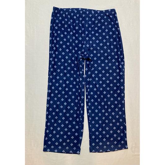 Charter Club Intimates Pajama Pants Navy XL