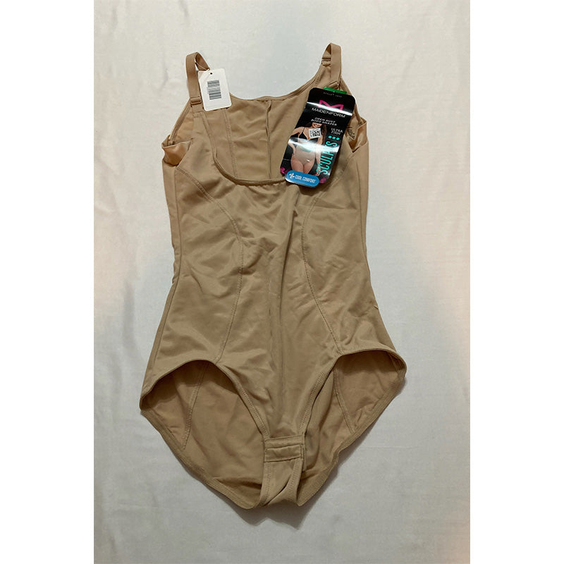 NWD Maidenform womens Ultimate Slimmer Nude L