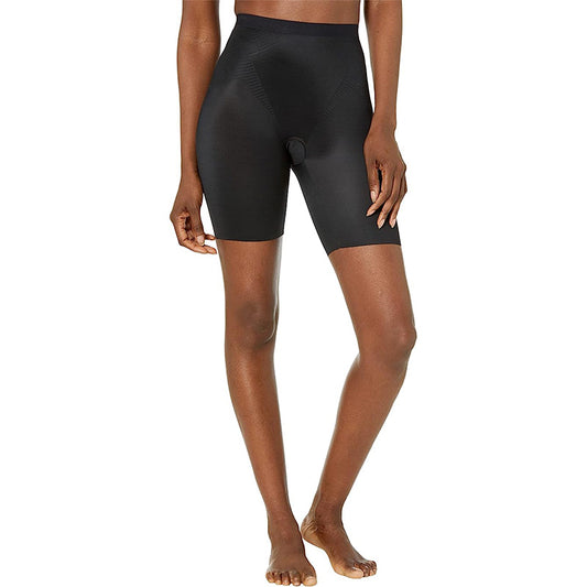 NWD SPANX Thinstincts Mid Thigh Shorts Very Black M