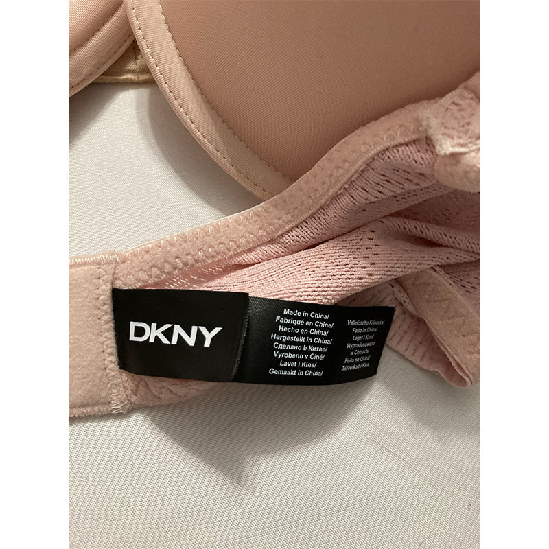 NWD DKNY Lace Comfort Demi Bra Blush 34DDD