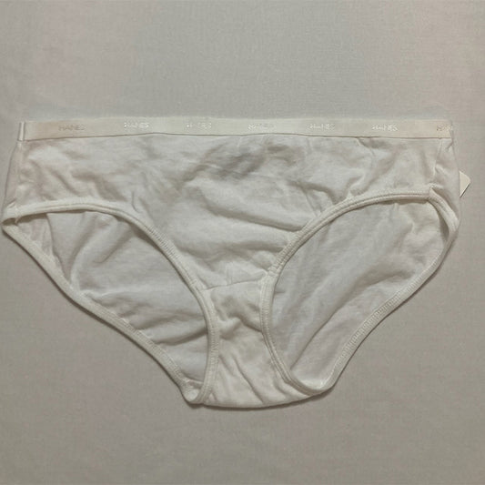 Hanes Cotton Brief Underwear White XL