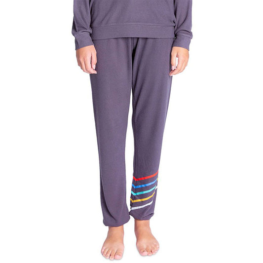 Insomniax Printed Jogger Pajama Pants Grey M