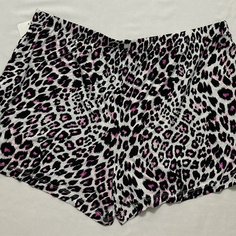 INC Sleep Short Animal Print M