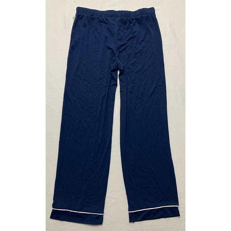 Alfani Pajama Pants Waistband Navy S