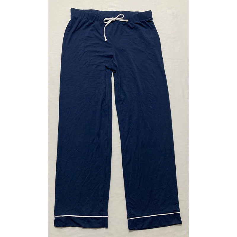 Alfani Pajama Pants Waistband Navy S