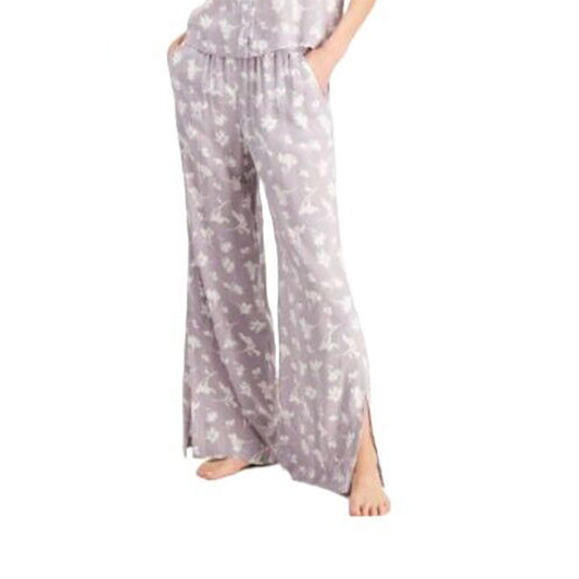 Alfani Wide-Leg Pants Pajama Purple XL