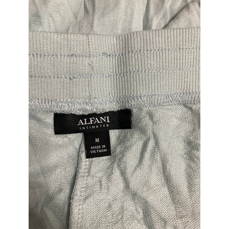 Alfani Colorblocked Lounge Jogger Pants Blue M