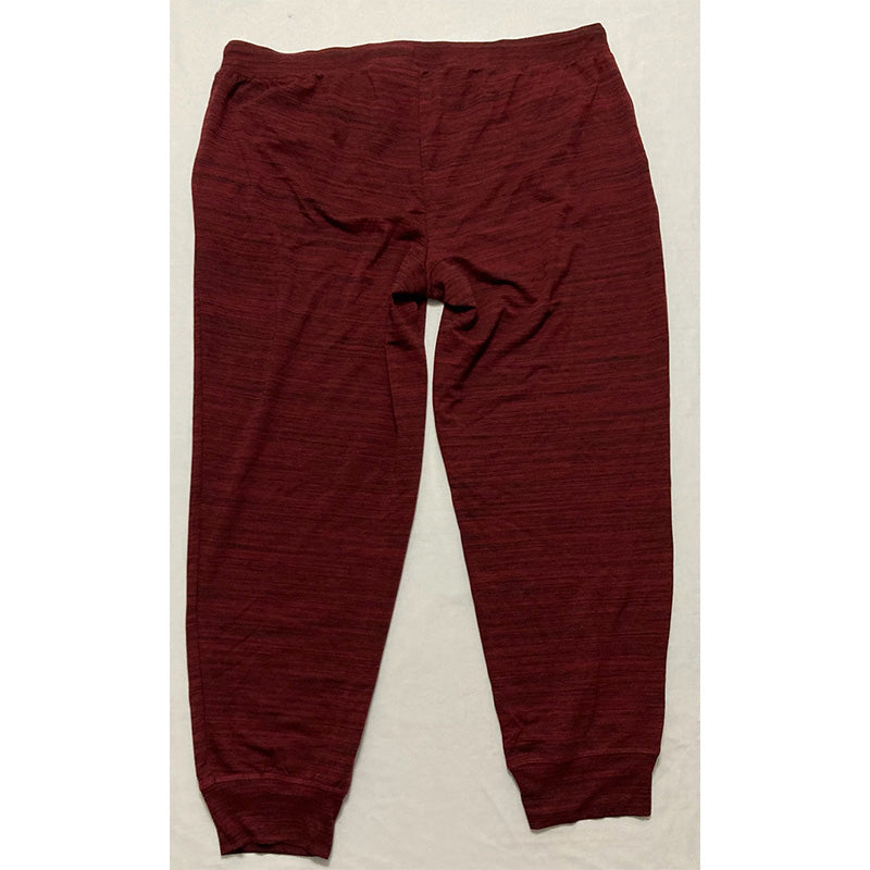 Alfani Pajama Pants Jogger Burgundy 2XL