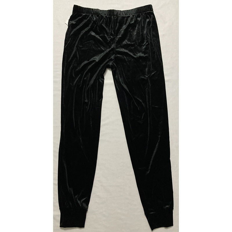 Jenni Pajama Pants Elastic Band Black S