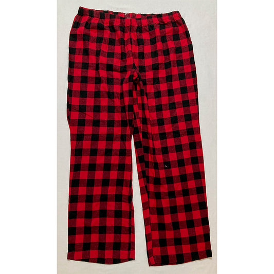 Charter Club Pajama Pants Long Sleeve Red and Black XL