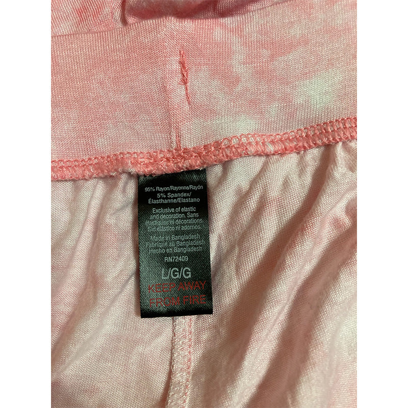 Unbranded Pajama Pants Jogger Pink L