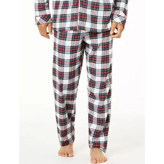 Family Pajama Mens Stewart Plaid Pajama Pant Multicolor S