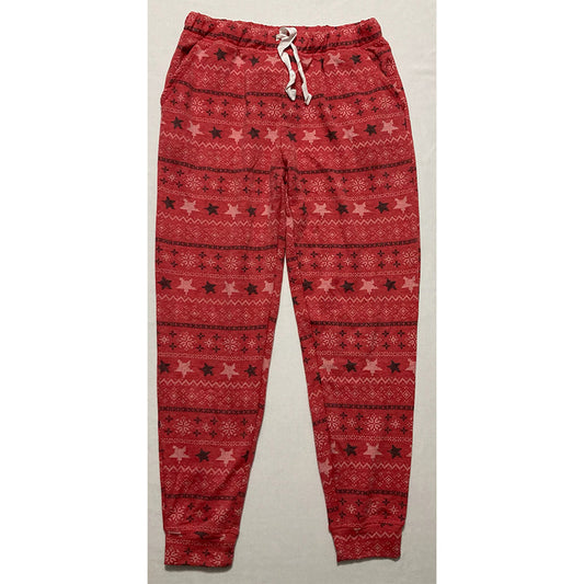 Unbranded Pajama Pant Wist Band Red M