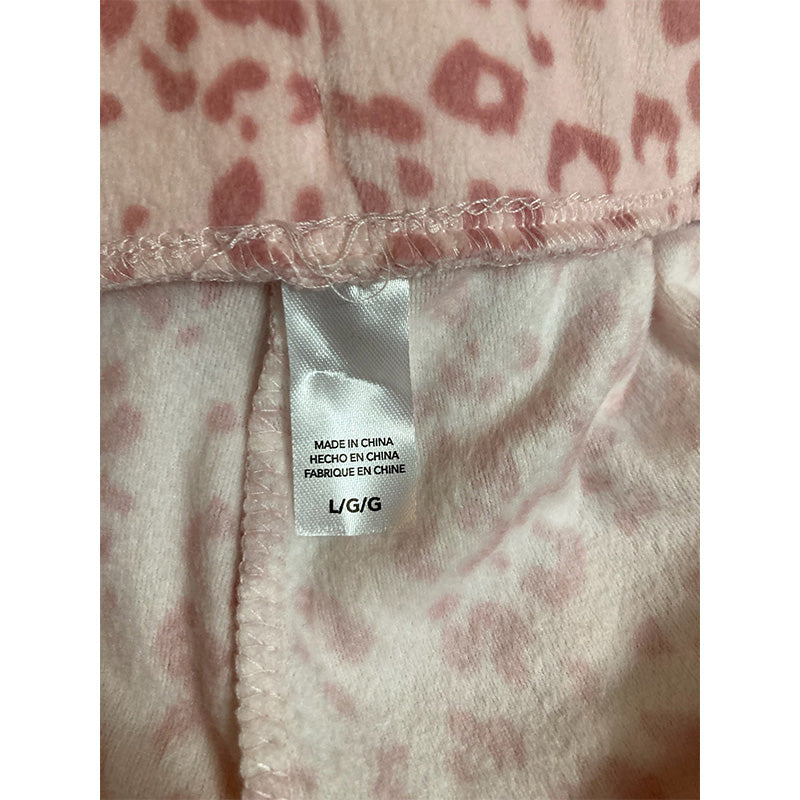 Unbranded Pajama Pants Long Sleeve Pink L