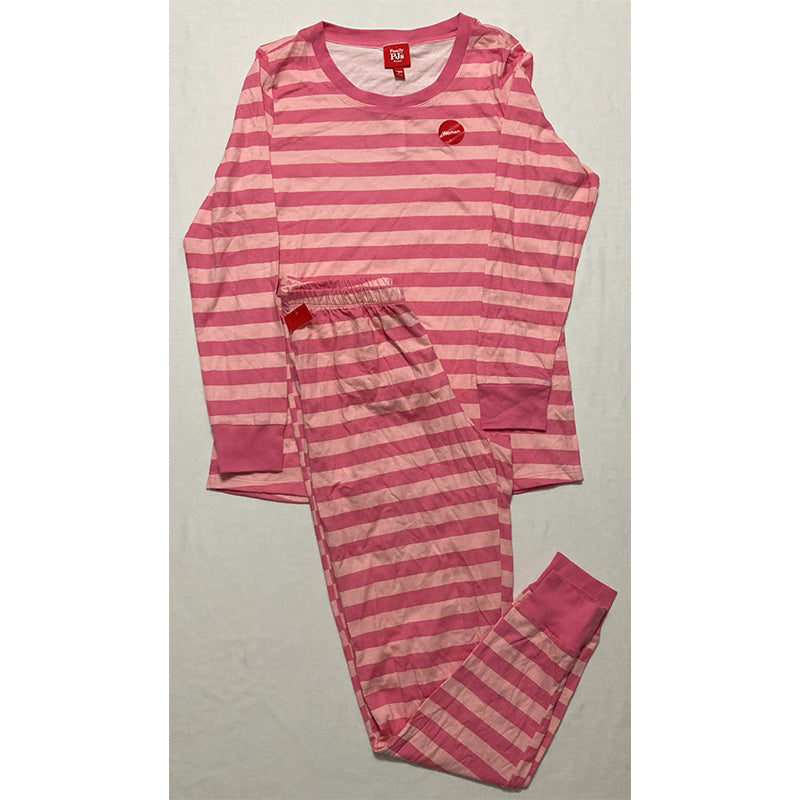 NWD Family Pajamas triped Pajama Set Pink S