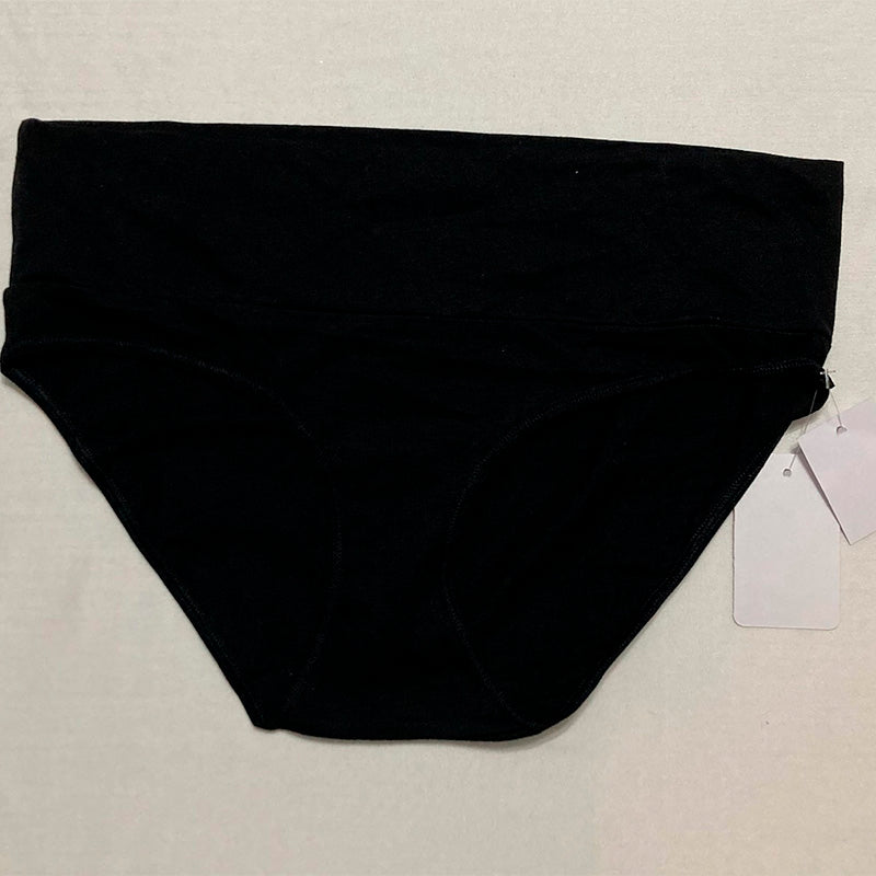 Motherhood Over or Under the Bump Underwear Black S