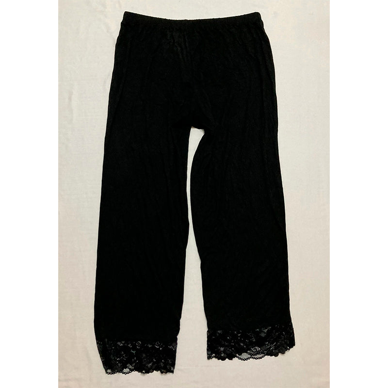 Charter Club Pajama Pants Long Sleeve Black M