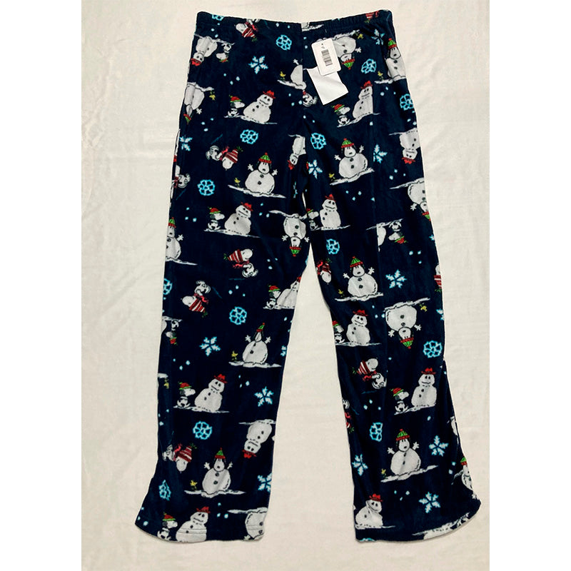 Unbranded Pajama Pants Long Sleeve Snow L