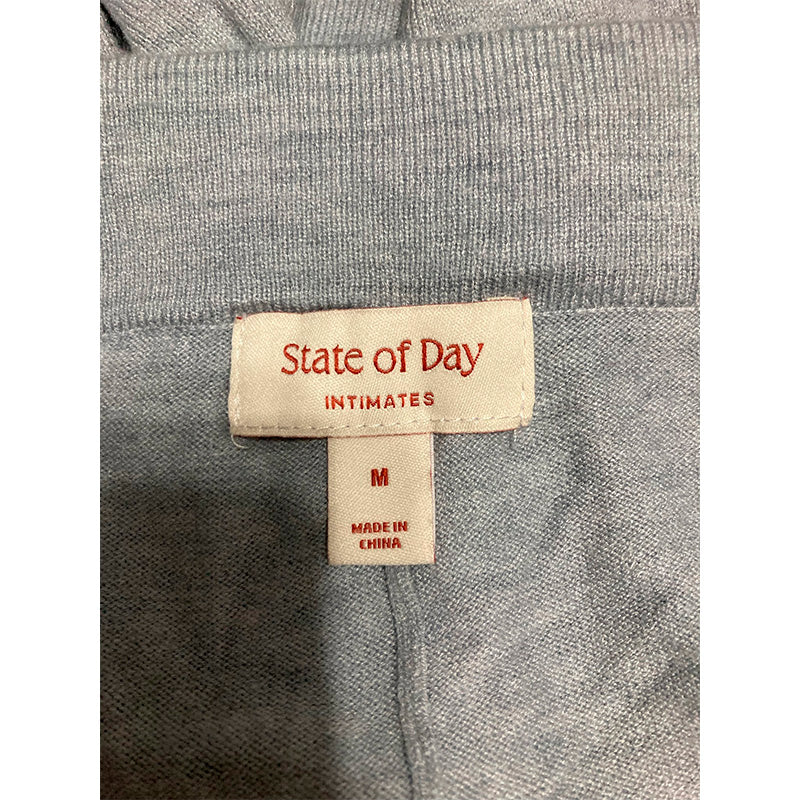 NWD State Of Day Pajama Pants Waist Band Grey M