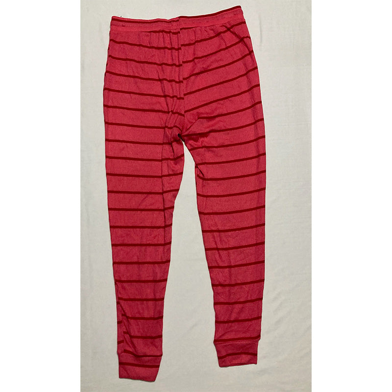 Gap GapBody Long-Sleeve Pajama Pants Red L