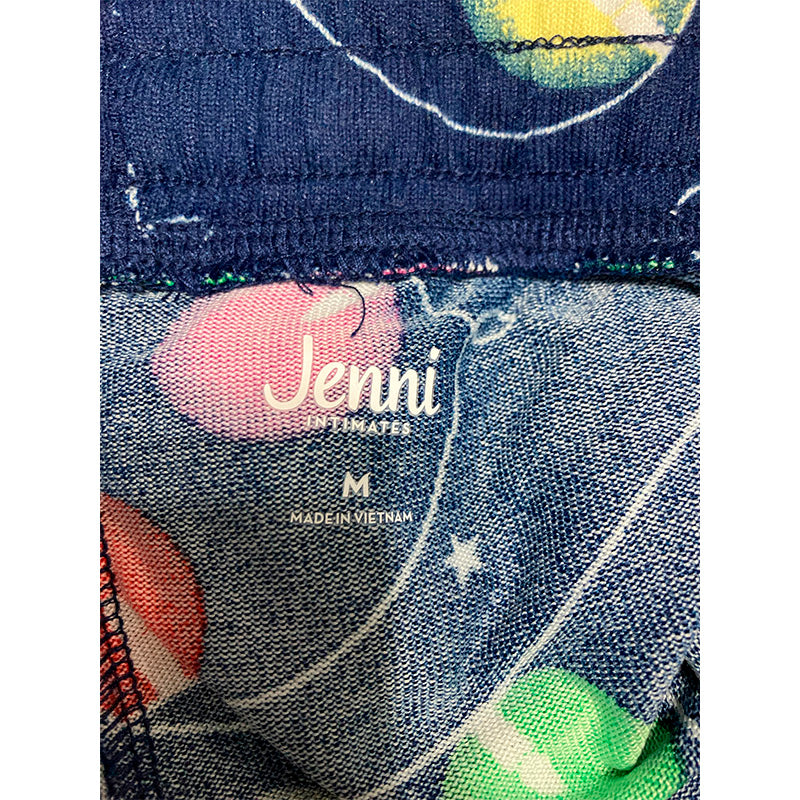 Jenni Pajama Pants Long Sleeve Multicolor M