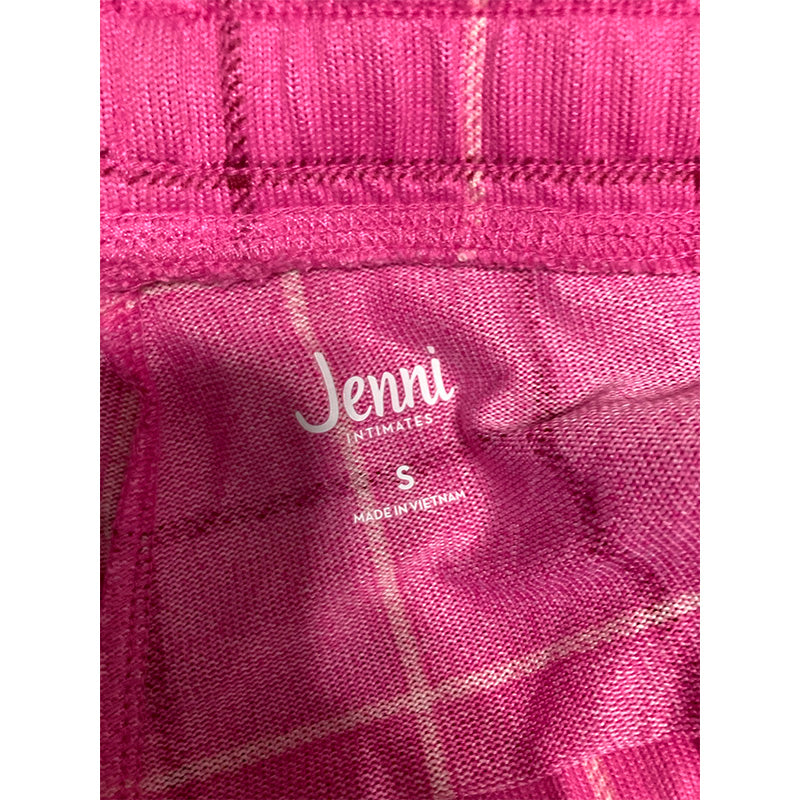 Jenni Intimates Pajama Pants Waist Band Pink S