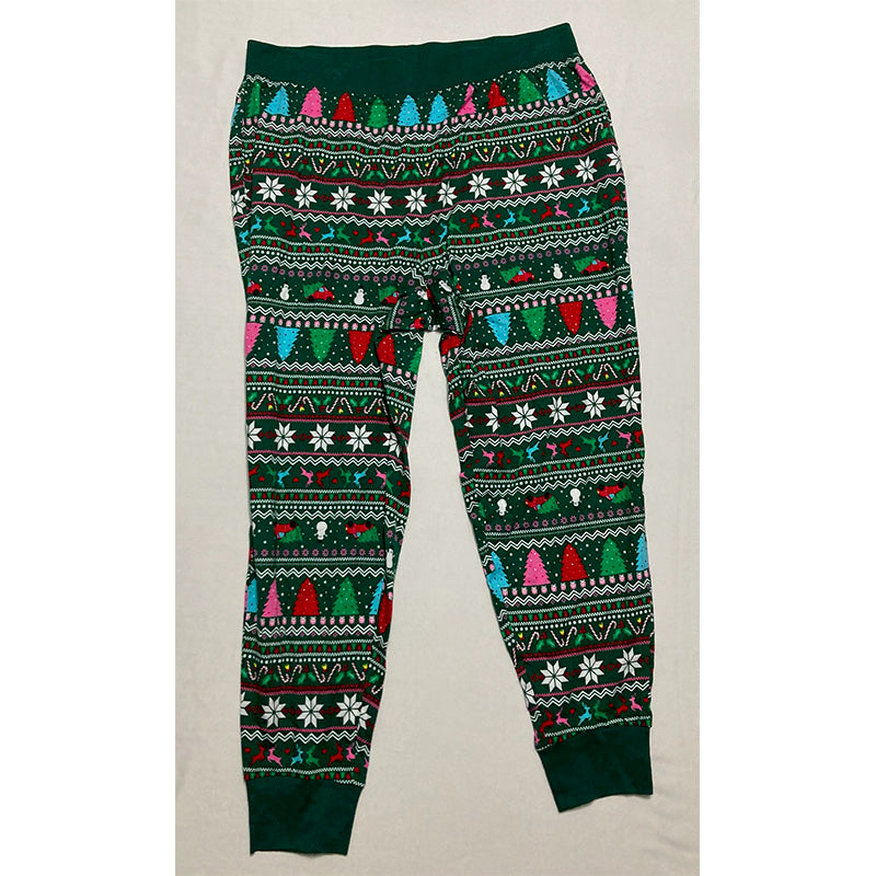 Family Pj Sleep Pants Multicolor 1X