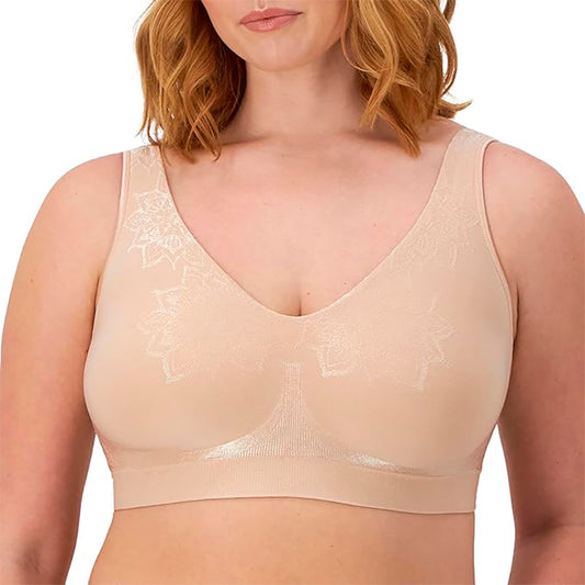 NWD Bali womens Comfort Fit Wireless Bra Almond S