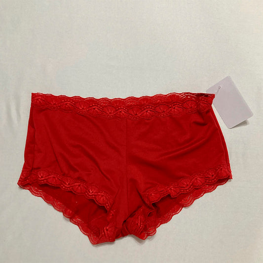 Maidenform Underwear Microfiber Red S