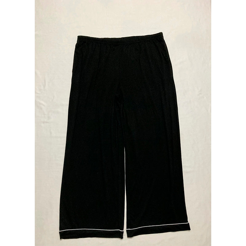 Unbranded Pajama Pants Waist Band Black L