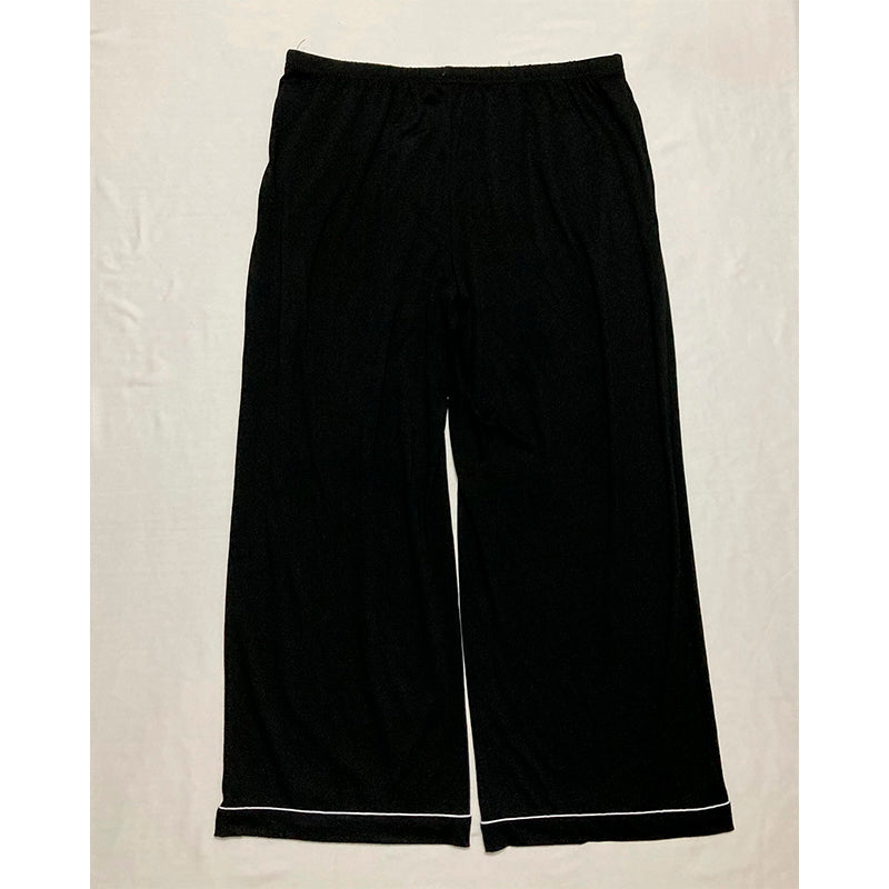 Unbranded Pajama Pants Waist Band Black L