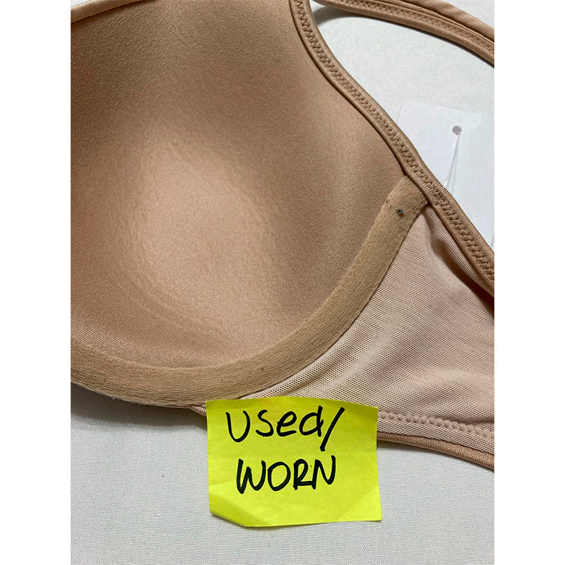 NWD Unbranded  Bra Push Up Adjustable Straps Nude 34B