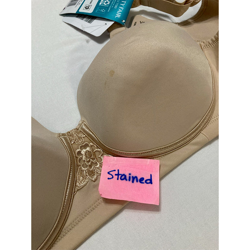 NWD Vanity Fair Full Figure Beauty Back Smoothing Bra Nude 38C