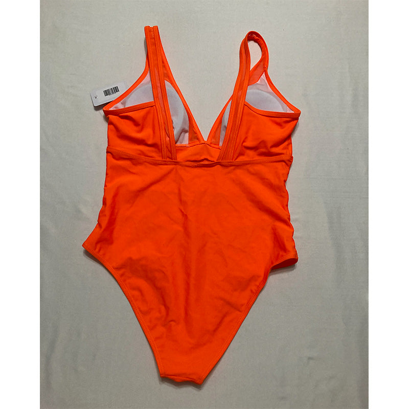 Unbranded Swimwear Full Body Orange M