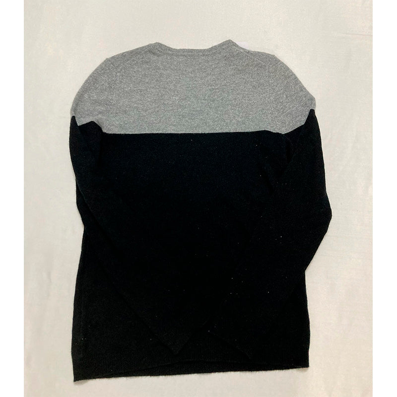 Unbranded Sweater Round Neck Black/Grey S