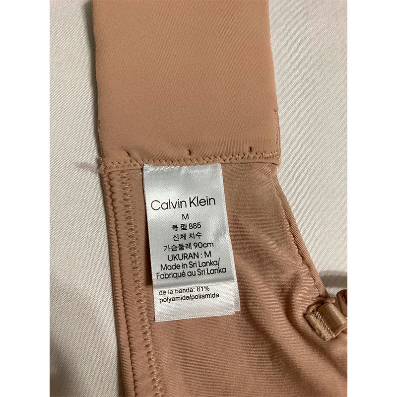 NWD Calvin Klein Bra Push Up Nude M