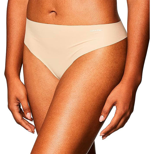 NWD Calvin Klein Invisibles Seamless Thong Panty Light Caramel XL