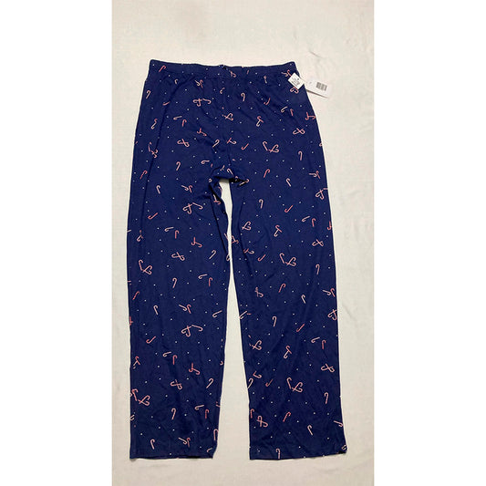 Charter Club Sleep Pants Navy Xmas M