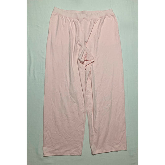 Charter Club Sleep Pants Waist Band Baby Pink XL