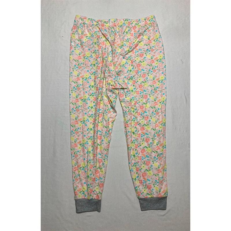 Family Pj Pajama Pants Waist Band Multicolor XL