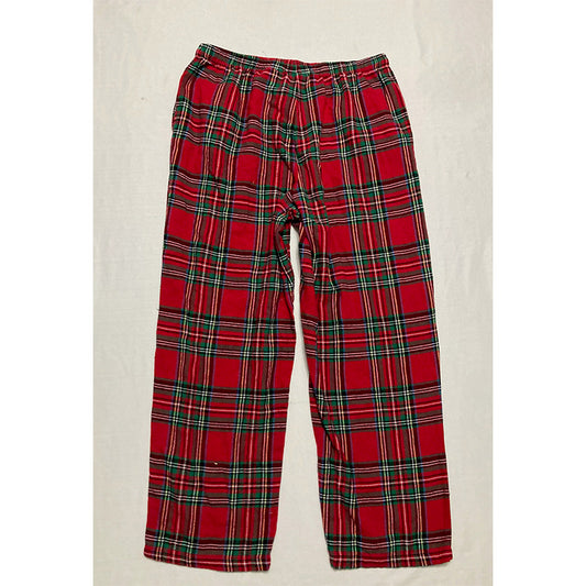 Family Pj Sleep Pants Plaid Women Multicolor L