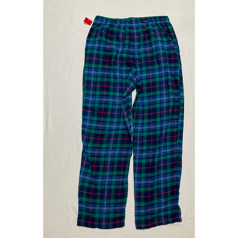 Family Pj Sleep Pants Plaid Multicolor M