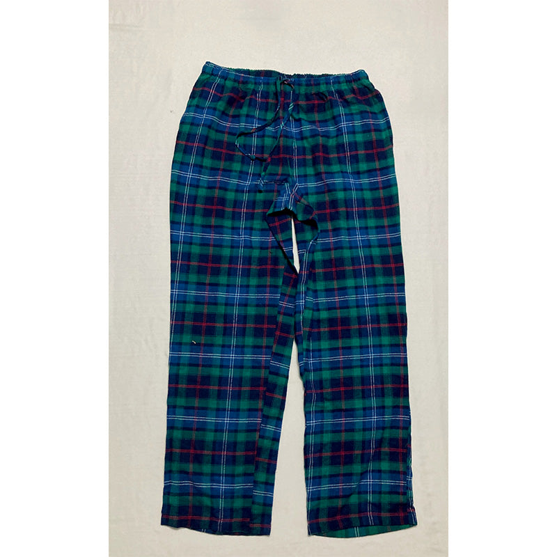 Family Pj Sleep Pants Plaid Multicolor M